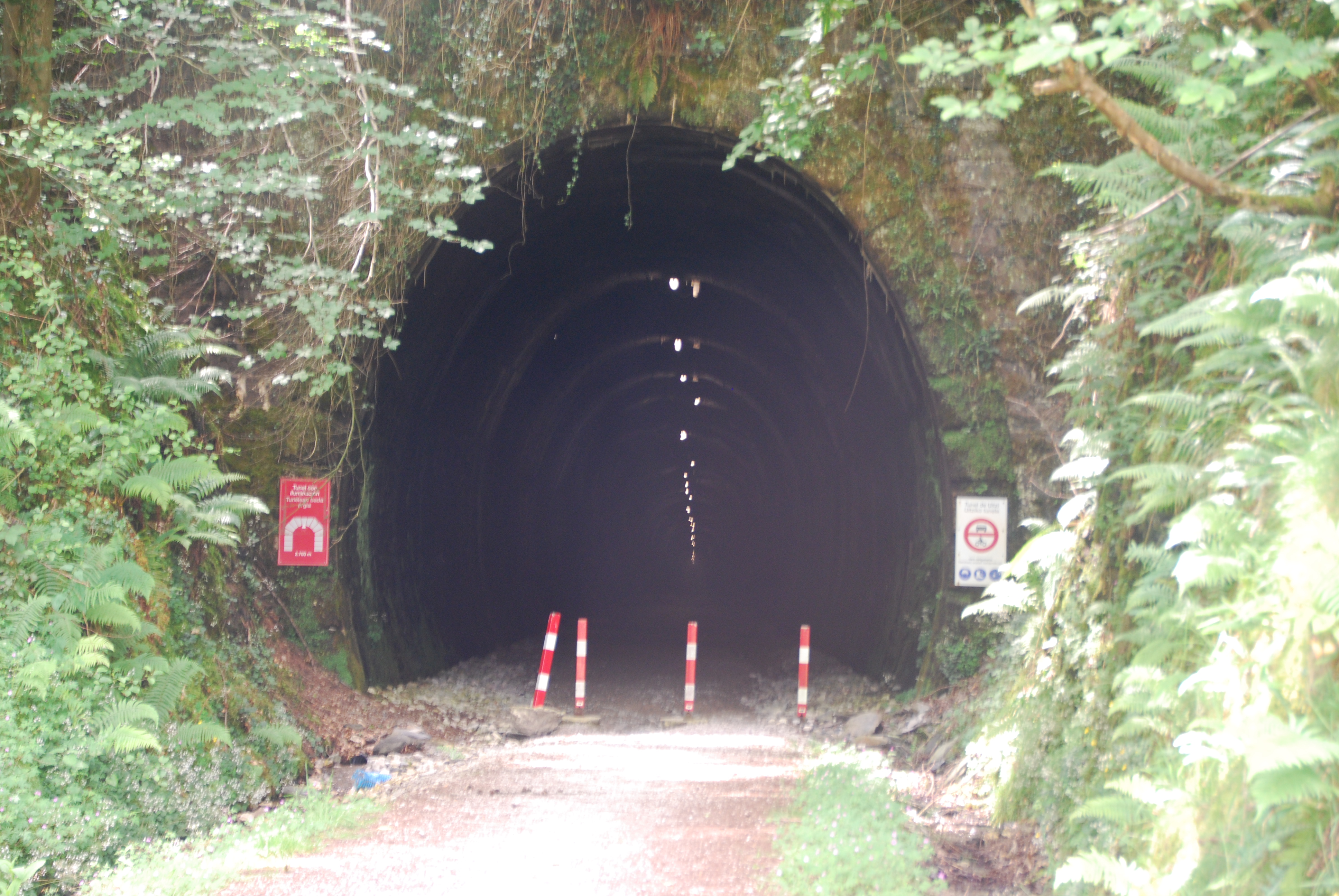 Entrada tunel de Uitzi