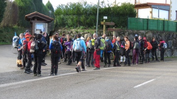 2018-01-14 1ª ETAPA CAMINO LEBANIEGO SAN VICENTE DE LA BARQUERA-CADES CANTABRIA