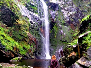 63.-Cascada de Toxa Silleda AGUA Y LUZ