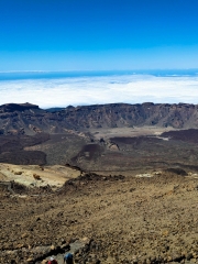 2.-La caldera del Teide