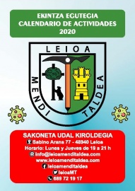 2020 CALENDARIO ACTIVIDADES